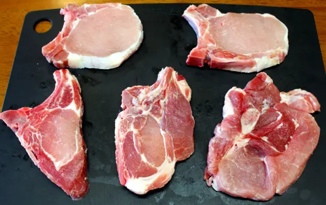 Assorted Pork Chops