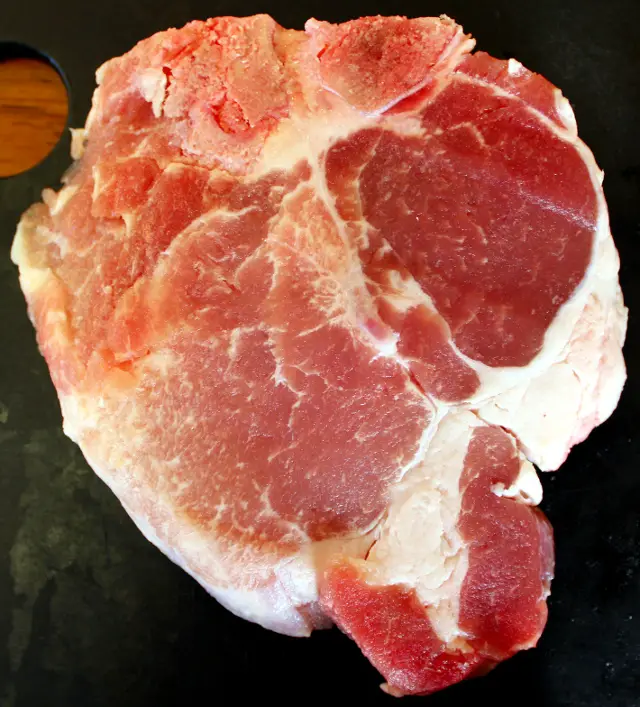 Close up of Center Cut Pork Chop