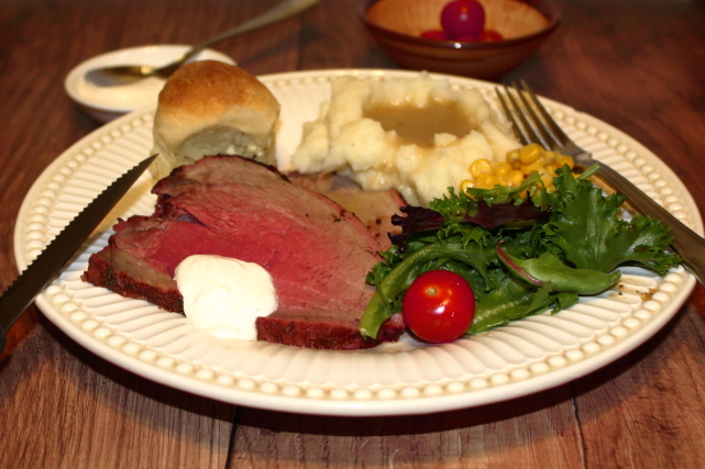 Grilled Roast Beef Dinner