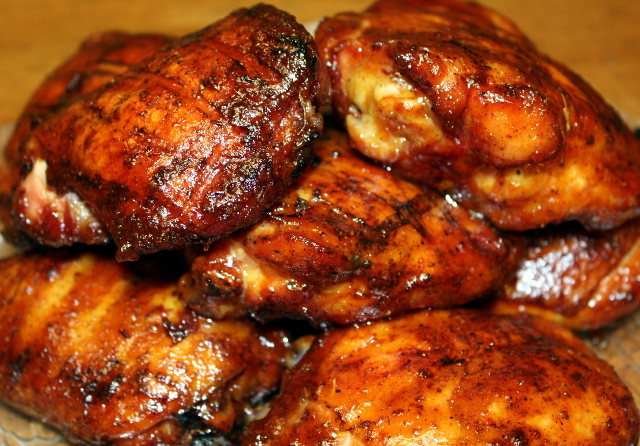 Barbecue Chicken Thighs