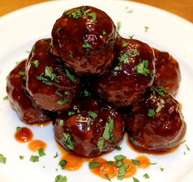 barbecue meatball recipe image